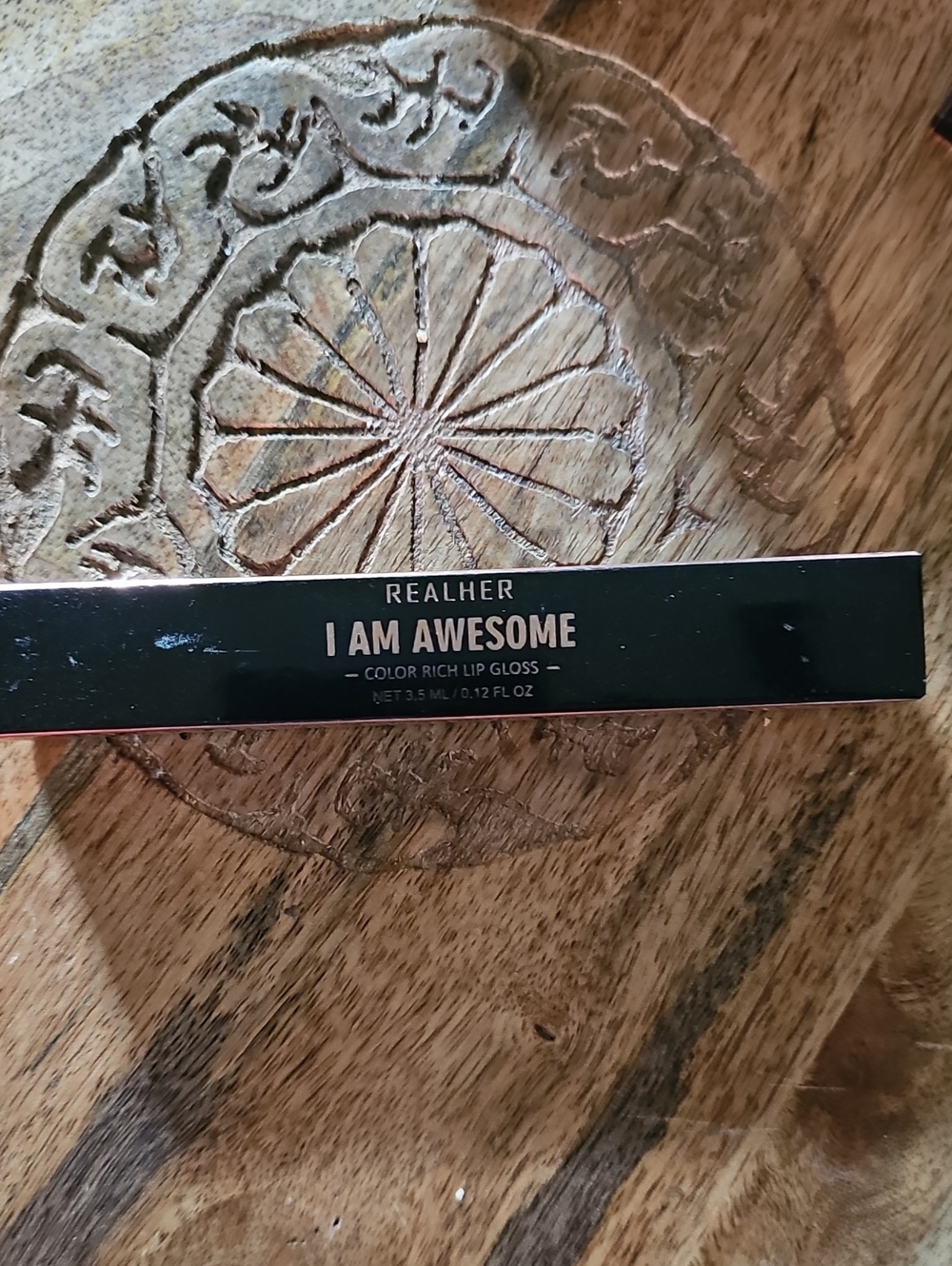 RealHer I Am Awesome Color-Rich Lip Gloss - Package Unopened
